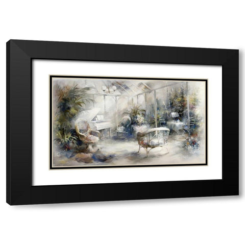Inspiration  Black Modern Wood Framed Art Print with Double Matting by Haenraets, Willem