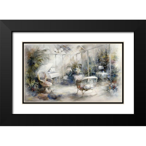 Inspiration  Black Modern Wood Framed Art Print with Double Matting by Haenraets, Willem