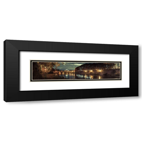 View of Basilica di San Pietro in Vatican, Rome, Italy Black Modern Wood Framed Art Print with Double Matting by Frank, Assaf