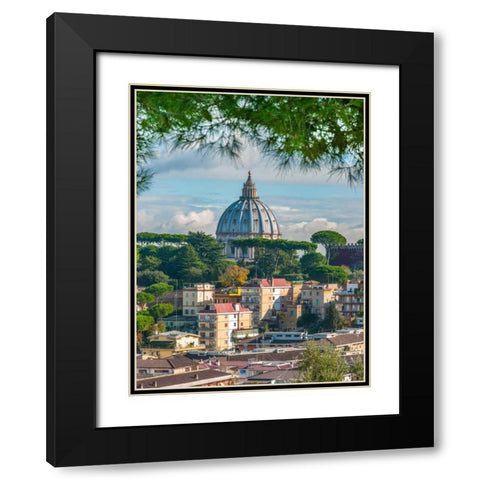 Vatican city, Rome, Italy Black Modern Wood Framed Art Print with Double Matting by Frank, Assaf