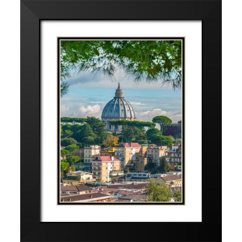 Vatican city, Rome, Italy Black Modern Wood Framed Art Print with Double Matting by Frank, Assaf