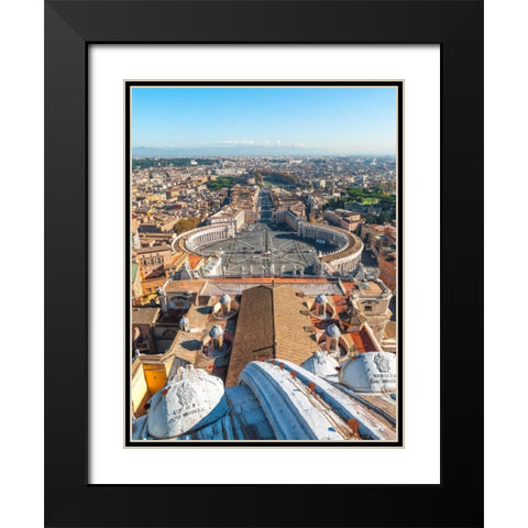 Vatican city, Rome, Italy Black Modern Wood Framed Art Print with Double Matting by Frank, Assaf