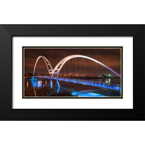 AF20121005 Middlesbrough 117 Black Modern Wood Framed Art Print with Double Matting by Frank, Assaf