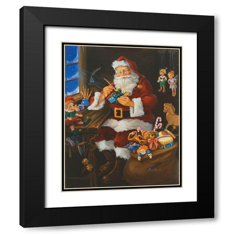 Finishing Touches Black Modern Wood Framed Art Print with Double Matting by Comish, Susan