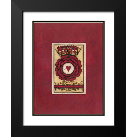 Ace Large Black Modern Wood Framed Art Print with Double Matting by Marrott, Stephanie