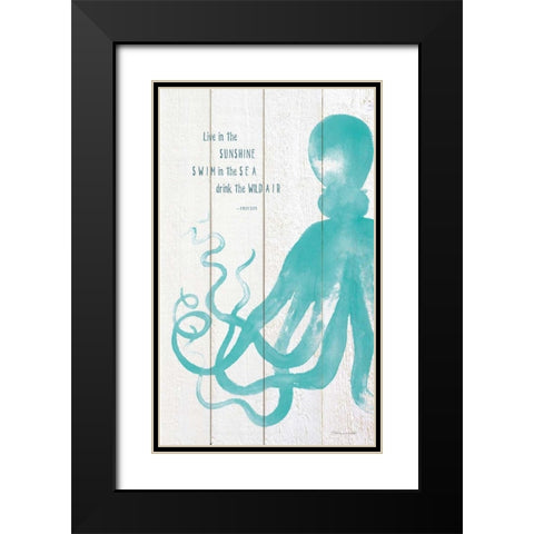 Wild Air II Black Modern Wood Framed Art Print with Double Matting by Marrott, Stephanie