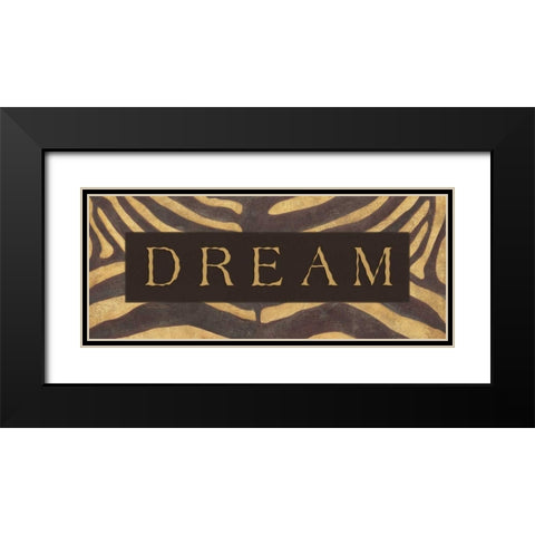 Dream Black Modern Wood Framed Art Print with Double Matting by Marrott, Stephanie