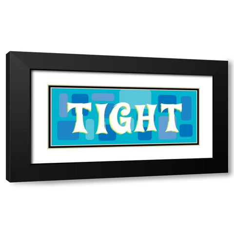 Tight Black Modern Wood Framed Art Print with Double Matting by Marrott, Stephanie