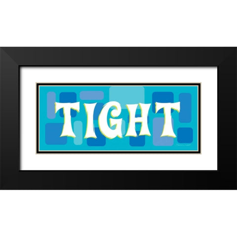 Tight Black Modern Wood Framed Art Print with Double Matting by Marrott, Stephanie