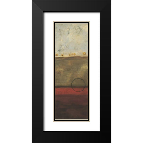 Abstract Landscape I Black Modern Wood Framed Art Print with Double Matting by Marrott, Stephanie