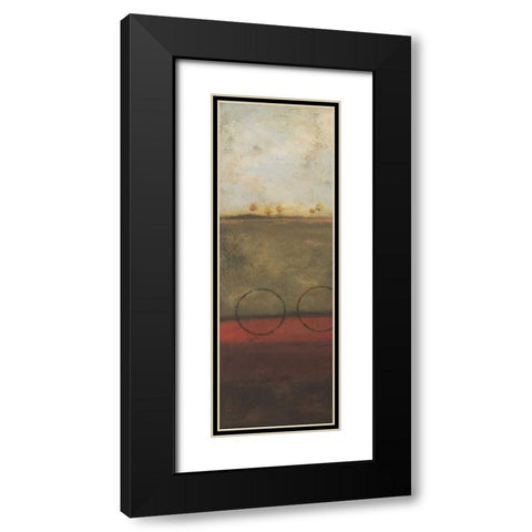 Abstract Landscape II Black Modern Wood Framed Art Print with Double Matting by Marrott, Stephanie