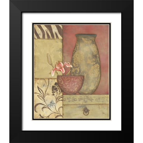 Simple Beauty I Black Modern Wood Framed Art Print with Double Matting by Marrott, Stephanie