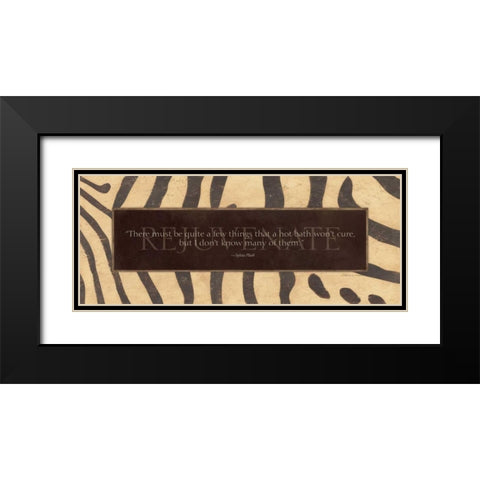 Rejuvenate Black Modern Wood Framed Art Print with Double Matting by Marrott, Stephanie