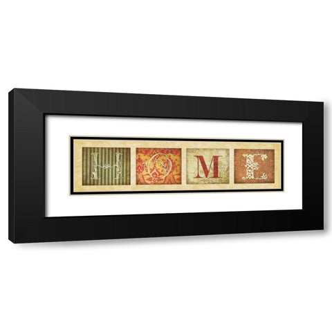 Home Black Modern Wood Framed Art Print with Double Matting by Marrott, Stephanie