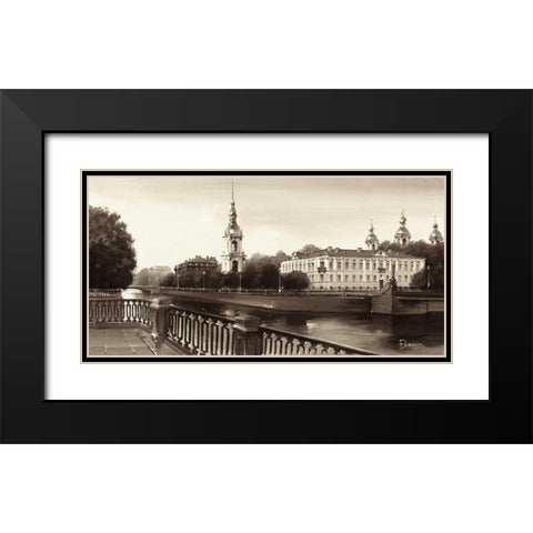 View On St. Nicholas Catedral Black Modern Wood Framed Art Print with Double Matting by Ryazanov
