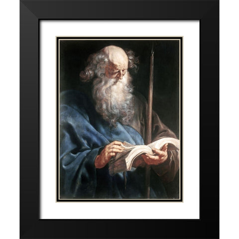 Thomas Black Modern Wood Framed Art Print with Double Matting by Rubens, Peter Paul