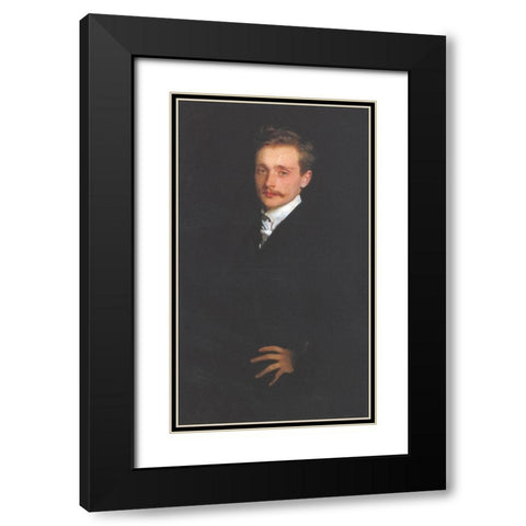 W Graham Robertson 1894 Black Modern Wood Framed Art Print with Double Matting by Sargent, John Singer