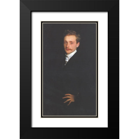 W Graham Robertson 1894 Black Modern Wood Framed Art Print with Double Matting by Sargent, John Singer