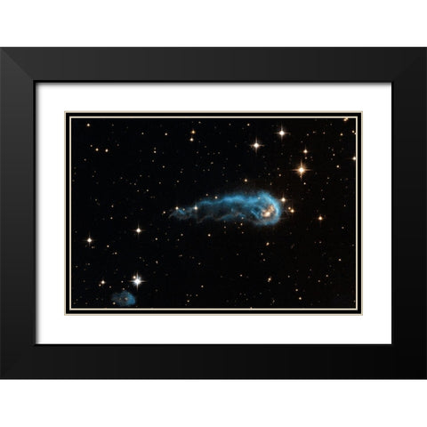 Protostar in the Cygnus Black Modern Wood Framed Art Print with Double Matting by NASA