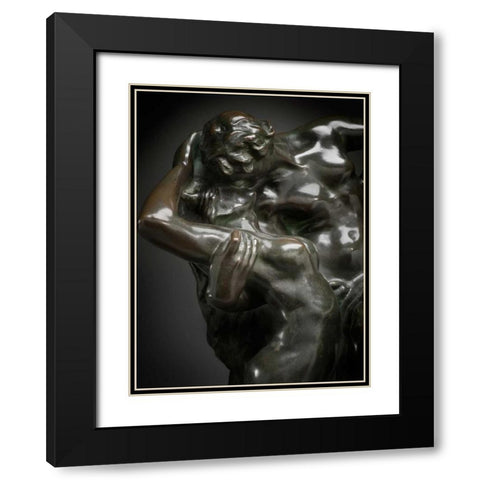 Eternal Spring, ca. 1881-1884 Black Modern Wood Framed Art Print with Double Matting by Rodin, Auguste