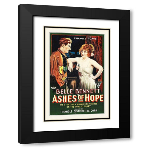 Ashes of Hope 2 Black Modern Wood Framed Art Print with Double Matting by Hollywood Photo Archive
