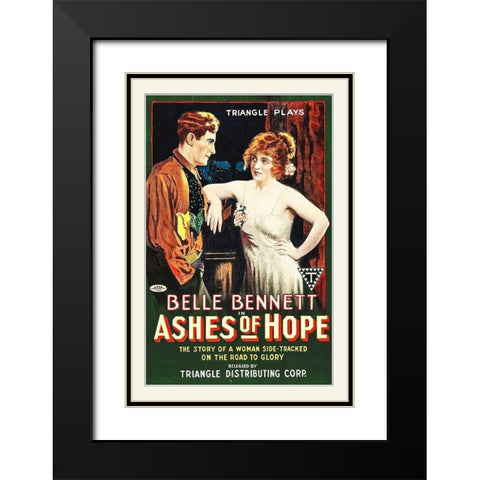 Ashes of Hope 2 Black Modern Wood Framed Art Print with Double Matting by Hollywood Photo Archive