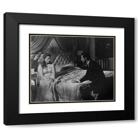 Cary Grant Black Modern Wood Framed Art Print with Double Matting by Hollywood Photo Archive