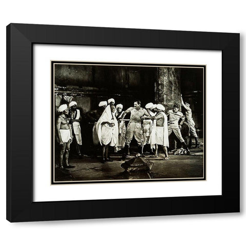 Cary Grant - Gunga Din Black Modern Wood Framed Art Print with Double Matting by Hollywood Photo Archive