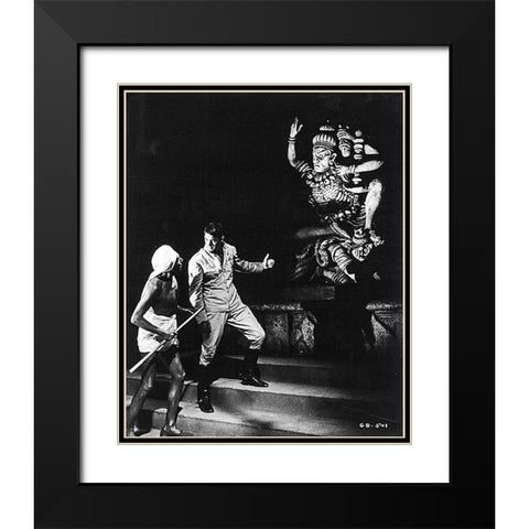 Cary Grant - Gunga Din Black Modern Wood Framed Art Print with Double Matting by Hollywood Photo Archive