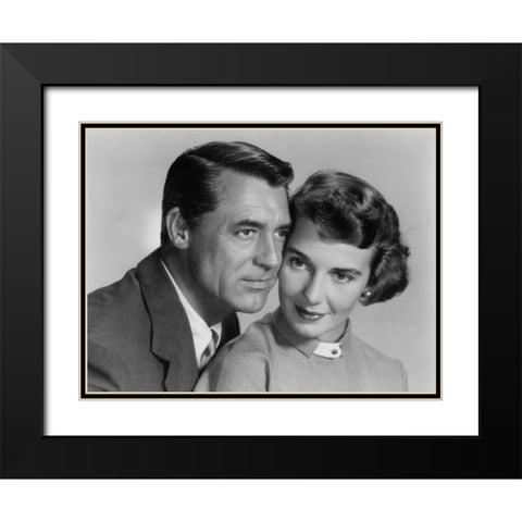 Cary Grant - Room For One More Black Modern Wood Framed Art Print with Double Matting by Hollywood Photo Archive