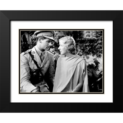Cary Grant - Last Outpost Black Modern Wood Framed Art Print with Double Matting by Hollywood Photo Archive