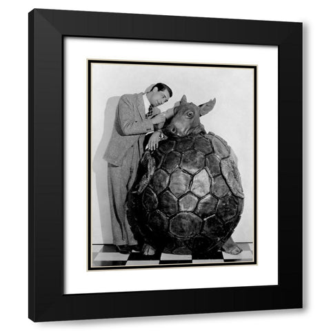Cary Grant - Alice in Wonderland Black Modern Wood Framed Art Print with Double Matting by Hollywood Photo Archive
