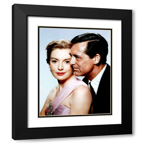 Cary Grant - An Affair to Remember Black Modern Wood Framed Art Print with Double Matting by Hollywood Photo Archive