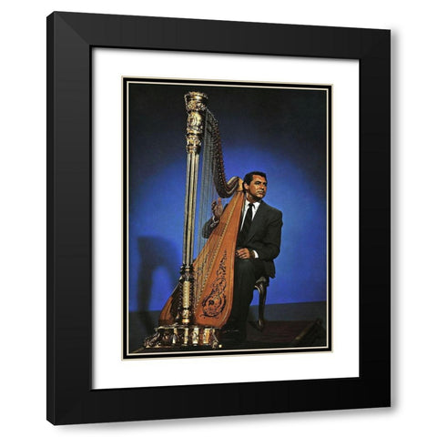 Cary Grant - The Bishops Wife Black Modern Wood Framed Art Print with Double Matting by Hollywood Photo Archive