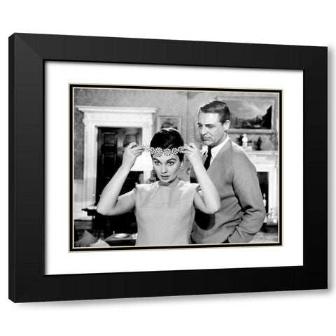 Cary Grant - The Grass is Greener Black Modern Wood Framed Art Print with Double Matting by Hollywood Photo Archive