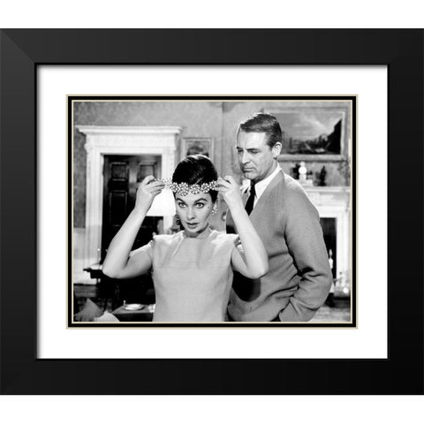 Cary Grant - The Grass is Greener Black Modern Wood Framed Art Print with Double Matting by Hollywood Photo Archive