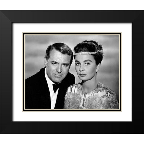 Cary Grant - The Grass is Greener Black Modern Wood Framed Art Print with Double Matting by Hollywood Photo Archive
