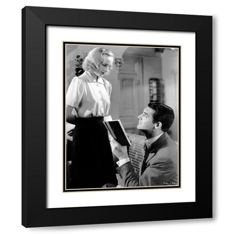 Cary Grant - In Name Only Black Modern Wood Framed Art Print with Double Matting by Hollywood Photo Archive