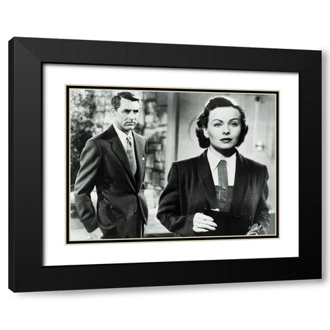 Cary Grant - People Will Talk Black Modern Wood Framed Art Print with Double Matting by Hollywood Photo Archive