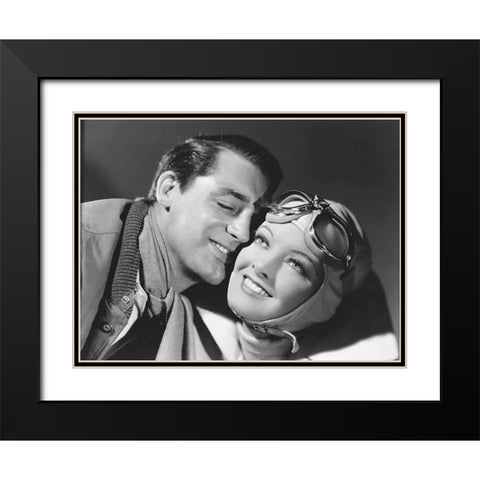 Cary Grant - The Talk of the Town Black Modern Wood Framed Art Print with Double Matting by Hollywood Photo Archive