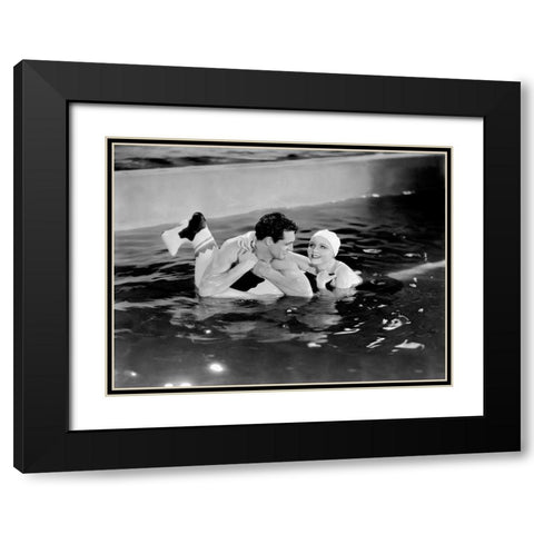 Cary Grant - The Talk of the Town Black Modern Wood Framed Art Print with Double Matting by Hollywood Photo Archive