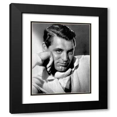 Cary Grant - The Talk of the Town Black Modern Wood Framed Art Print with Double Matting by Hollywood Photo Archive