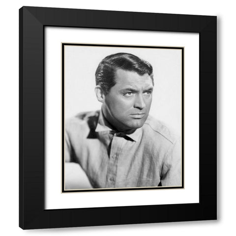 Cary Grant - The Talk of the Town Black Modern Wood Framed Art Print with Double Matting by Hollywood Photo Archive