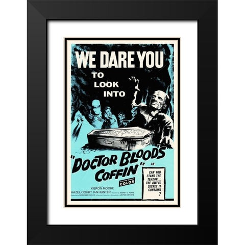 Doctor Bloods Coffin Black Modern Wood Framed Art Print with Double Matting by Hollywood Photo Archive