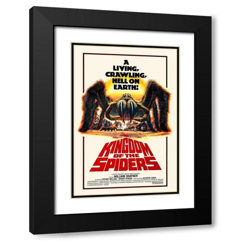 Kingdom of The Spiders Black Modern Wood Framed Art Print with Double Matting by Hollywood Photo Archive