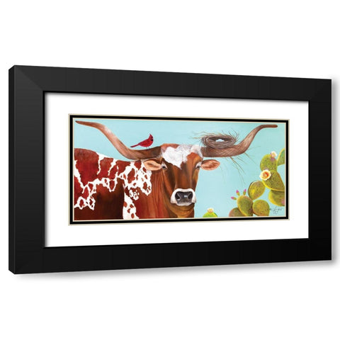 One with Nature Black Modern Wood Framed Art Print with Double Matting by Fifer, Diane