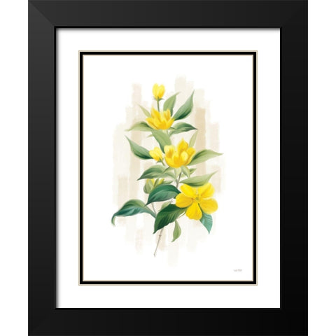 Goldilocks I Black Modern Wood Framed Art Print with Double Matting by House Fenway