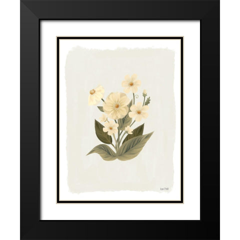 Blooms of Spring Black Modern Wood Framed Art Print with Double Matting by House Fenway