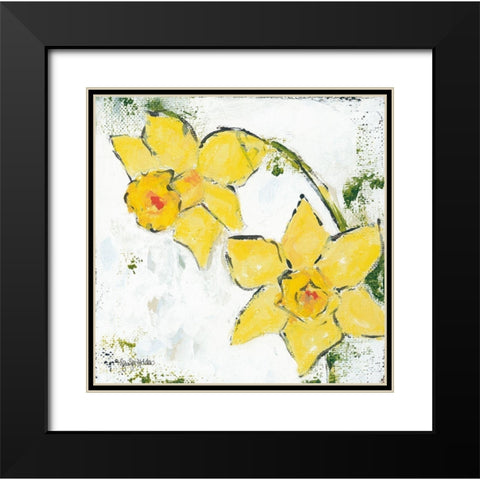 Spring Has Sprung III Black Modern Wood Framed Art Print with Double Matting by Holden, Jennifer