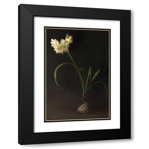 Vintage Piece in the Window Black Modern Wood Framed Art Print with Double Matting by Kamdon Kreations